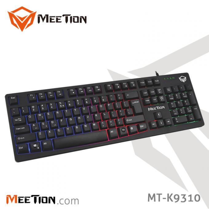 Teclado Backlit barato para Gamers profissionais, multi teclado do jogo do jogo da disposição da língua