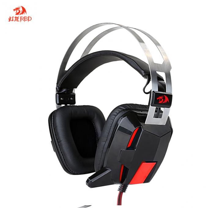 Casque chaud de jeu d'ordinateur de câble par Redragon de Shenzhen USB de vente