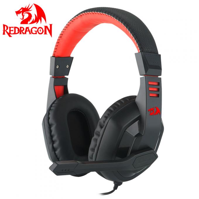 Hightの質のRedragon H601によってワイヤーで縛られるUSBのサラウンド・サウンド コンピュータ賭博のヘッドホーン。