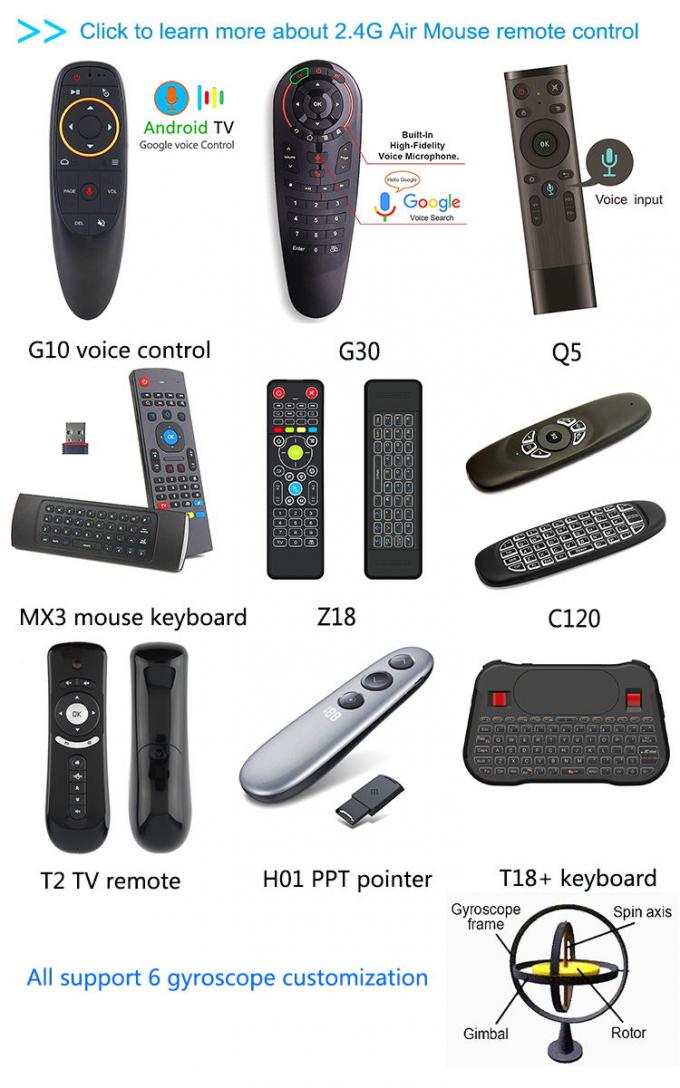 器用な設計T6 2.4Gはマウスのタッチパッドが付いている小型無線airmouseのキーボードを飛ばします